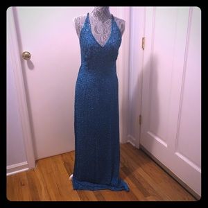 Michelangelo beaded gown